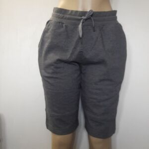 Gray Fleece Boyfriend shorts New